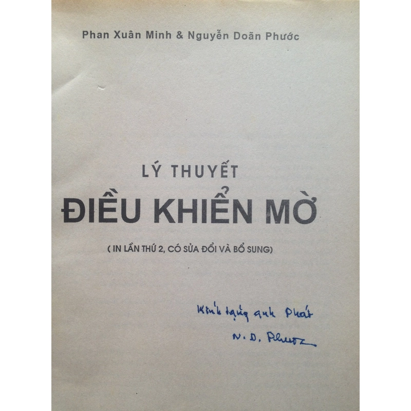 LÝ THUYẾT ĐIỀU KHIỂN MỜ 495328