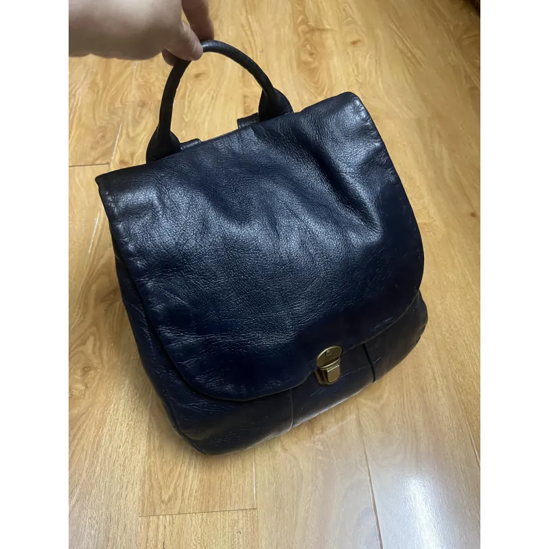 Balo nữ sz 25*27*10 da thật 2hand 934550