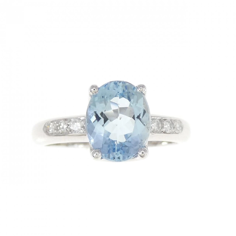 Nhẫn Aquamarine 750WG 673375