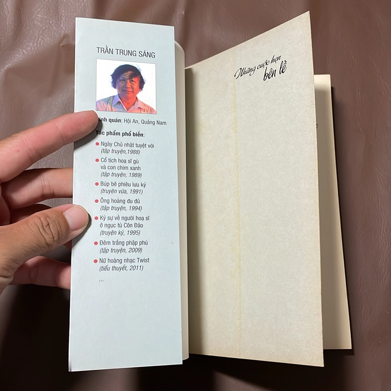 [Có Chữ Ký Tác Giả] - II Tựa sách: Những Cuộc Hẹn Bên Lề - Trần Trung Sáng - 2017 523204