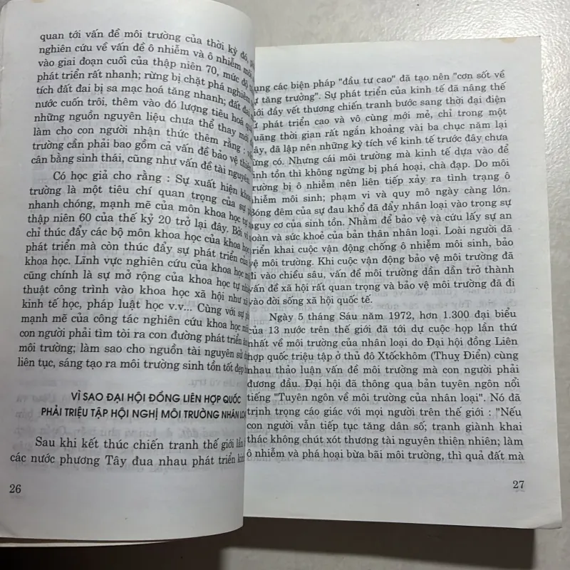 Thế giới khoa học: môi trường 760197