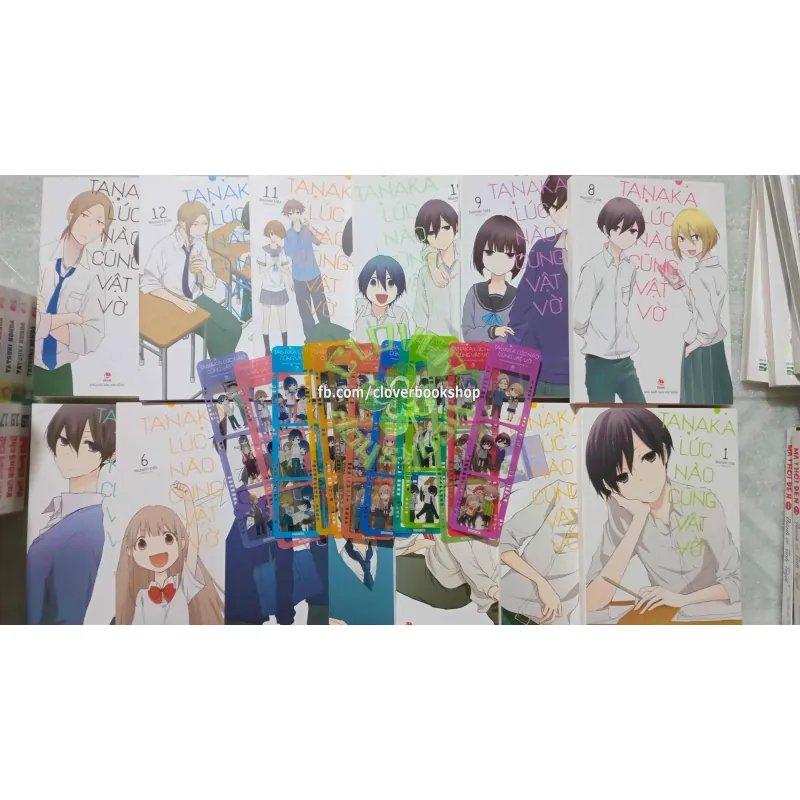 500K/bộ - Truyện Tranh Tanaka Lúc Nào Cũng Vật Vờ trọn bộ 754756