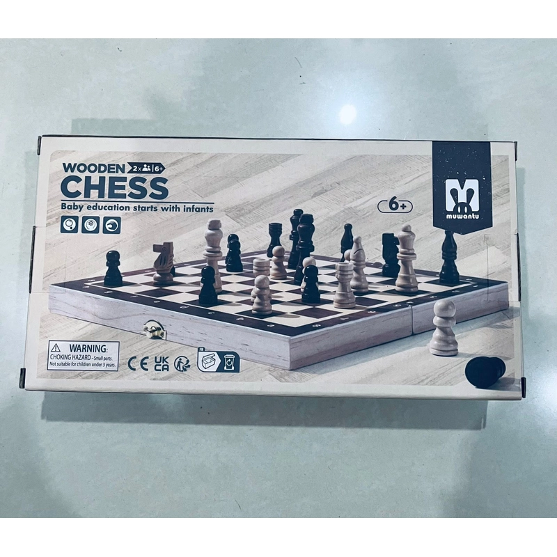 Cờ vua gỗ có nam châm 451922