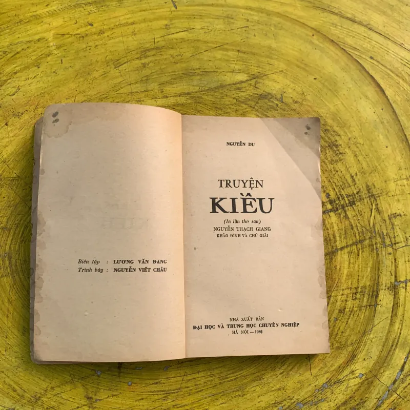 TRUYỆN KIỀU 1986 bản minh họa - Nguyễn Du  790779