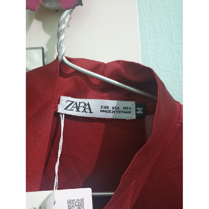 Áo sơ mi nữ ZARA tay dài 23417