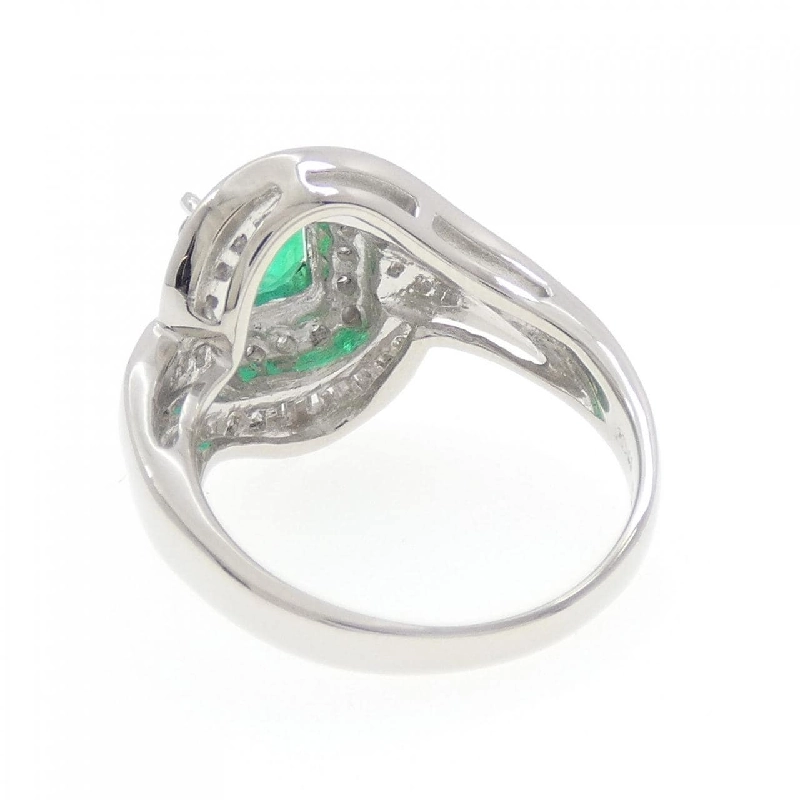 Nhẫn Emerald PT900 0.80CT - Hàng hiệu Chính hãng 851926