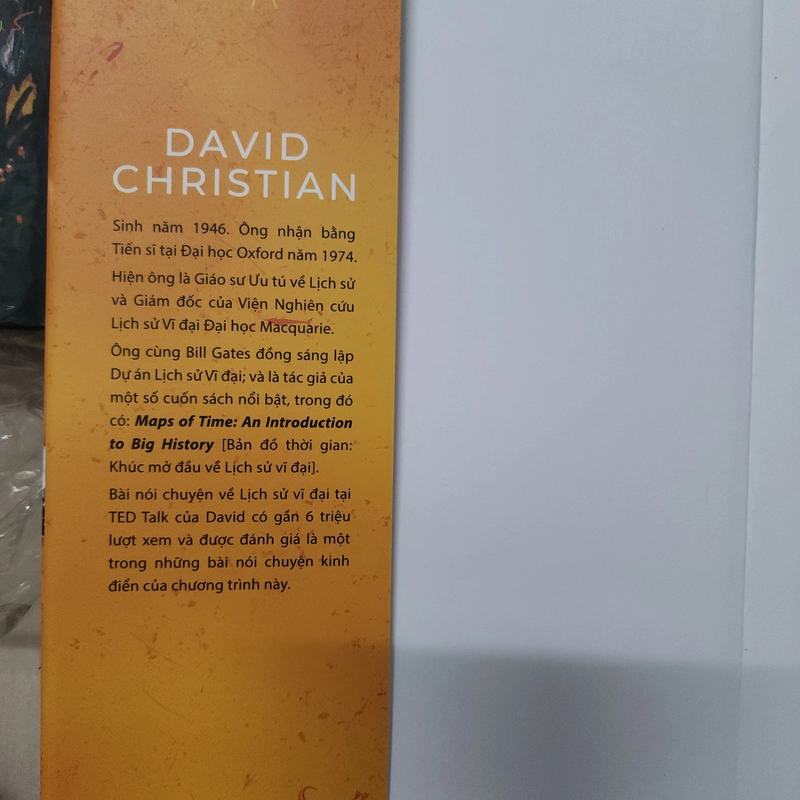Sách Cội nguồn Lịch sử vĩ đại của vạn vật của David Christian mới 99% 530294