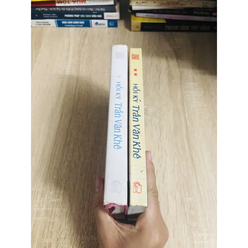 HỒI KÝ TRẦN VĂN KHÊ ( 2 tập) - t1 có chữ ký tác giả  1029911