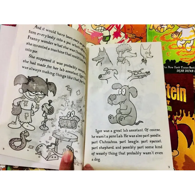 HE COMPLETE FRANNY K.STEIN - MAD SCIENTIST (10 quyển ) 795963