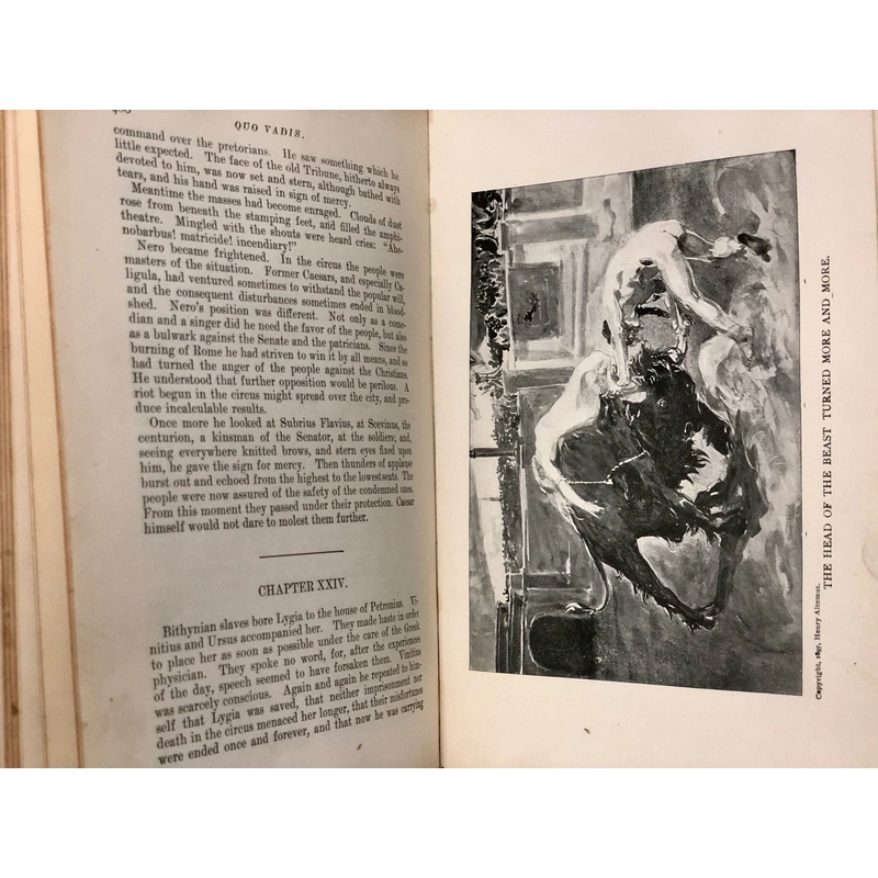 QUO VADIS - Henryk Sienkiewicz - 1897 - sách cổ  462032