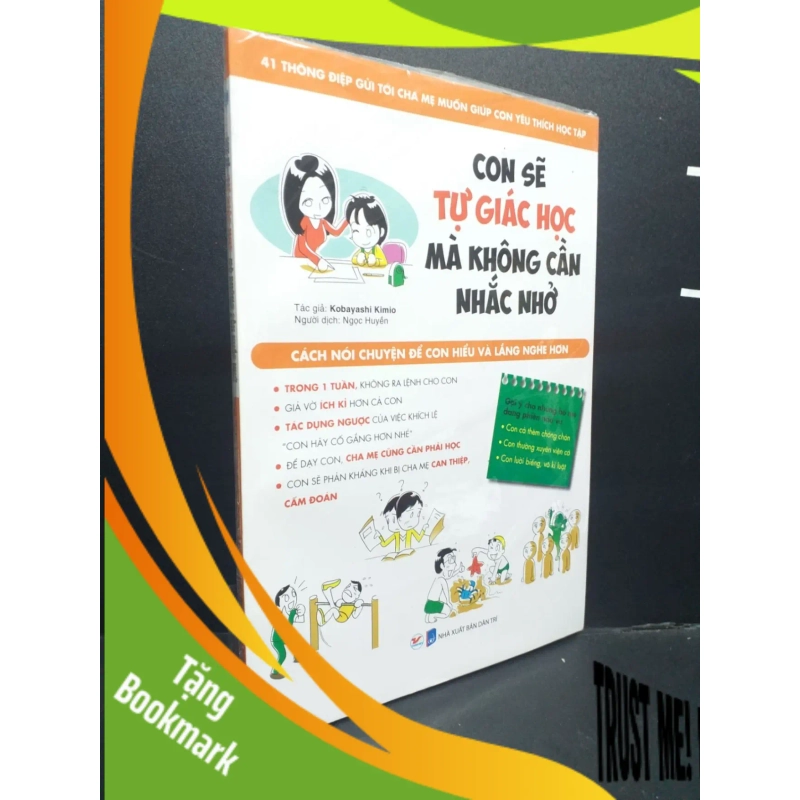 (TẶNG BOOKMARK) Con Sẽ Tự Giác Học Mà Không Cần Nhắc Nhở mới 100% RBK0107 Kobayashi Kimio MẸ VÀ BÉ 941977