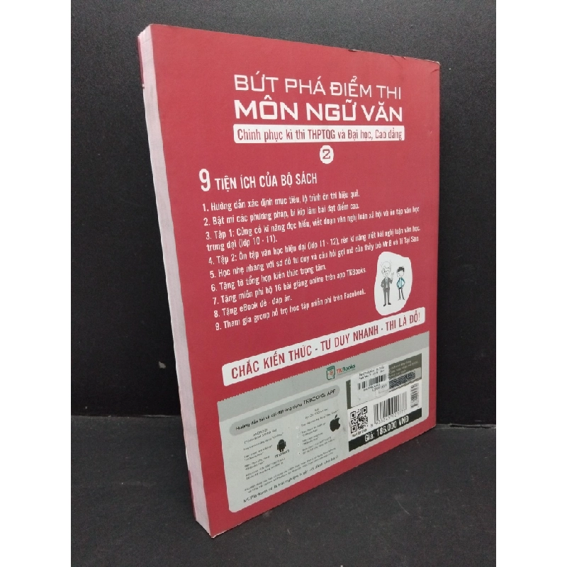 Bứt phá điểm thi môn ngữ văn 2 mới 90% bẩn nhẹ 2018 HCM1710 Chí Bằng GIÁO TRÌNH, CHUYÊN MÔN 303270