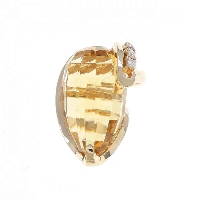 Nhẫn Citrine K18YG - Hàng hiệu Chính hãng 851636
