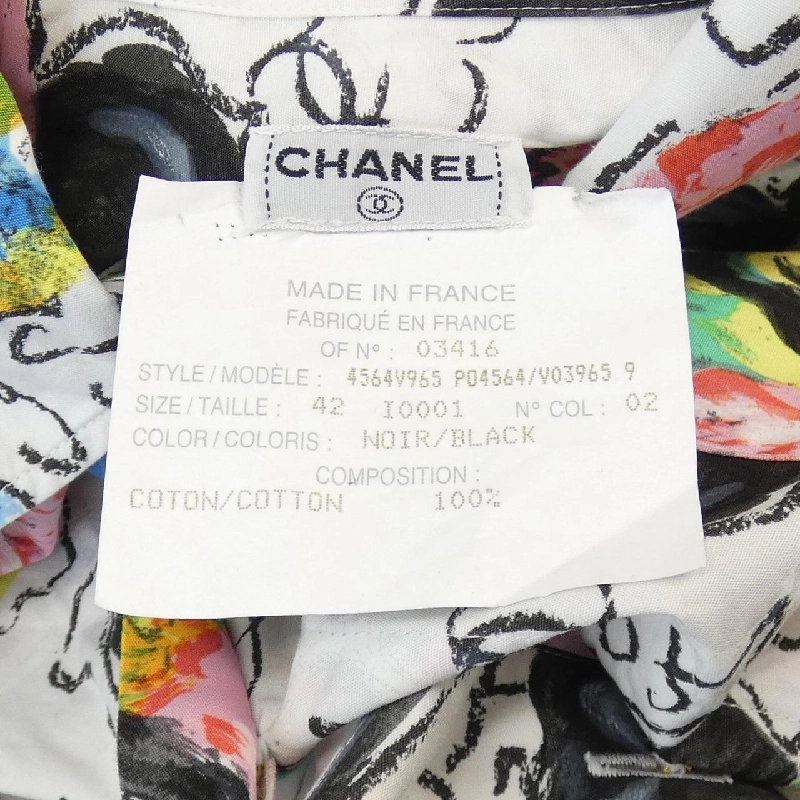 【Vintage】Áo sơ mi CHANEL 634870
