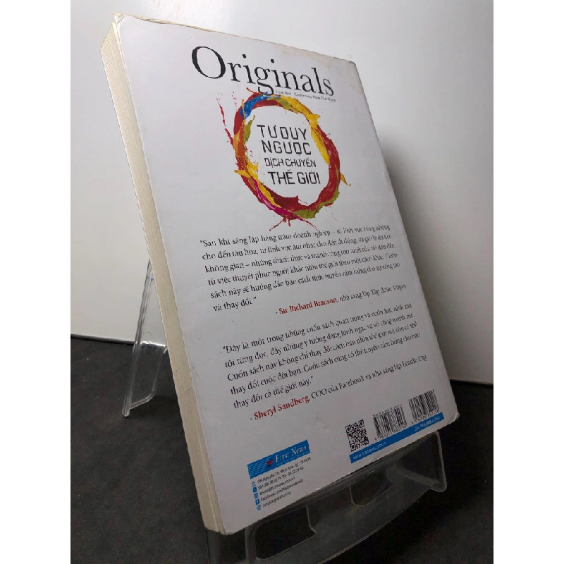 Tư duy ngược dịch chuyển thế giới 2023 mới 80% bẩn nhẹ Adam Grant HPB0709 KỸ NĂNG 272259
