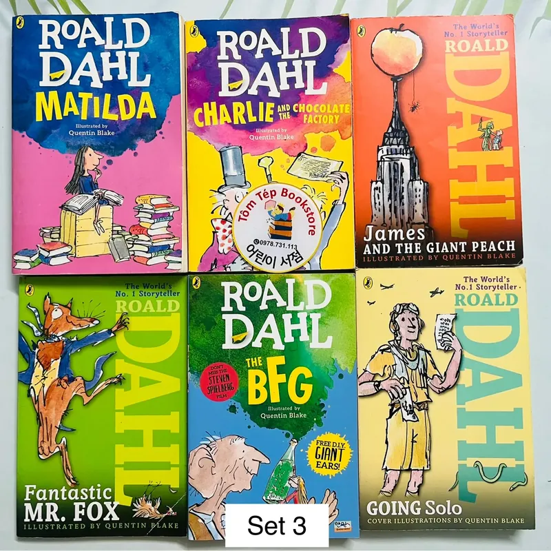 Tuyển tập truyện thiếu nhi nổi tiếng của Roald Dahl set 3 570979