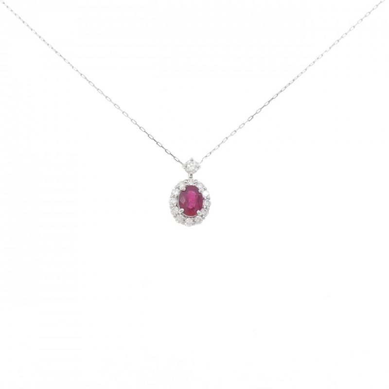 Dây chuyền ruby PT900/PT850 0.31CT - Hàng hiệu Chính hãng 863851