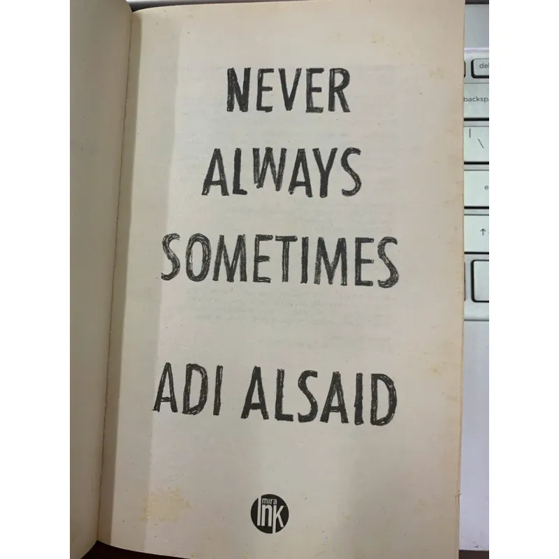 NEVER ALWAYS SOMETIMES - ADI ALSAID 753486