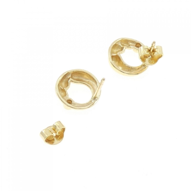 Bông tai kim cương 750YG 0.02CT - Hàng hiệu Chính hãng 873394