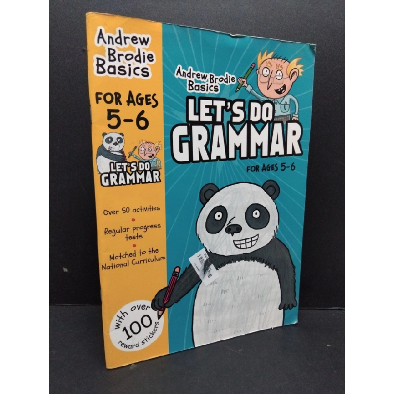 [Phiên Chợ Sách Cũ] Let's do grammar for ages 5 - 6 (with over rewaed stickers) 2303 426744