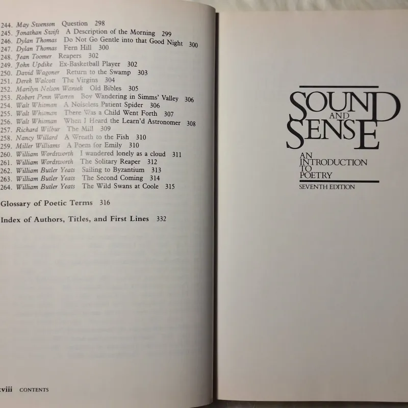 Laurence Perrine - Sound and Sense: An Introduction to Poetry 783179