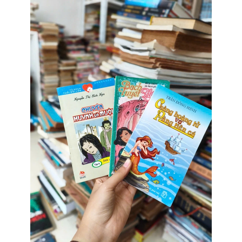 Combo 3 cuốn Chuyện huynh và muội + Bạch Tuyết và Hồ Ly + Chàng hoàng tử và Nàng tiên cá 473478