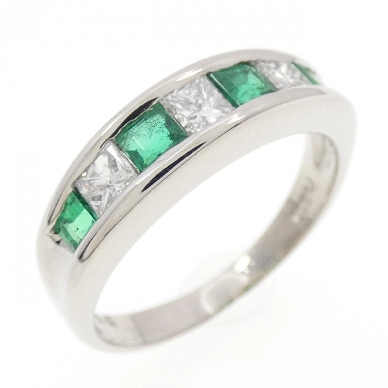 Nhẫn Emerald PT900 0.56CT - Hàng hiệu Chính hãng 846492