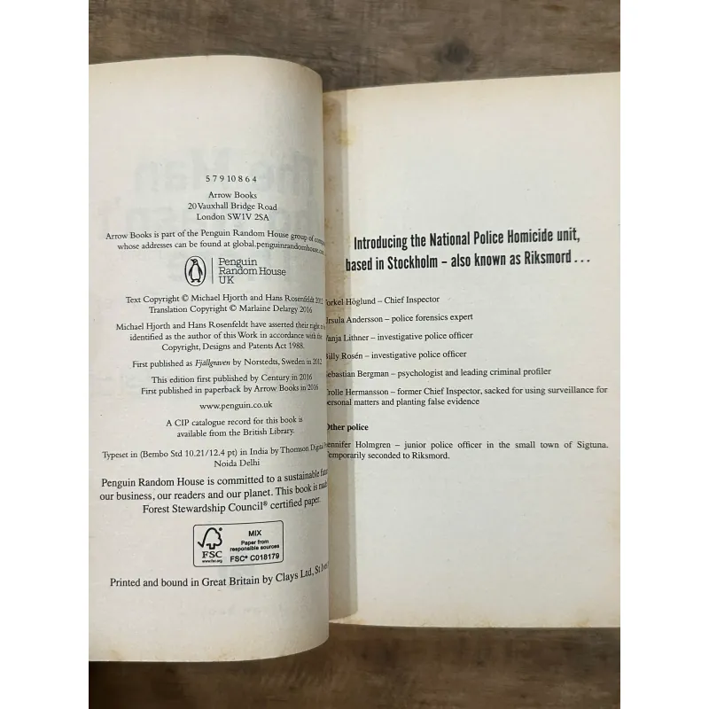 The Man Who Wasn't There - Michael Hjorth ,  Hans Rosenfeldt 736306