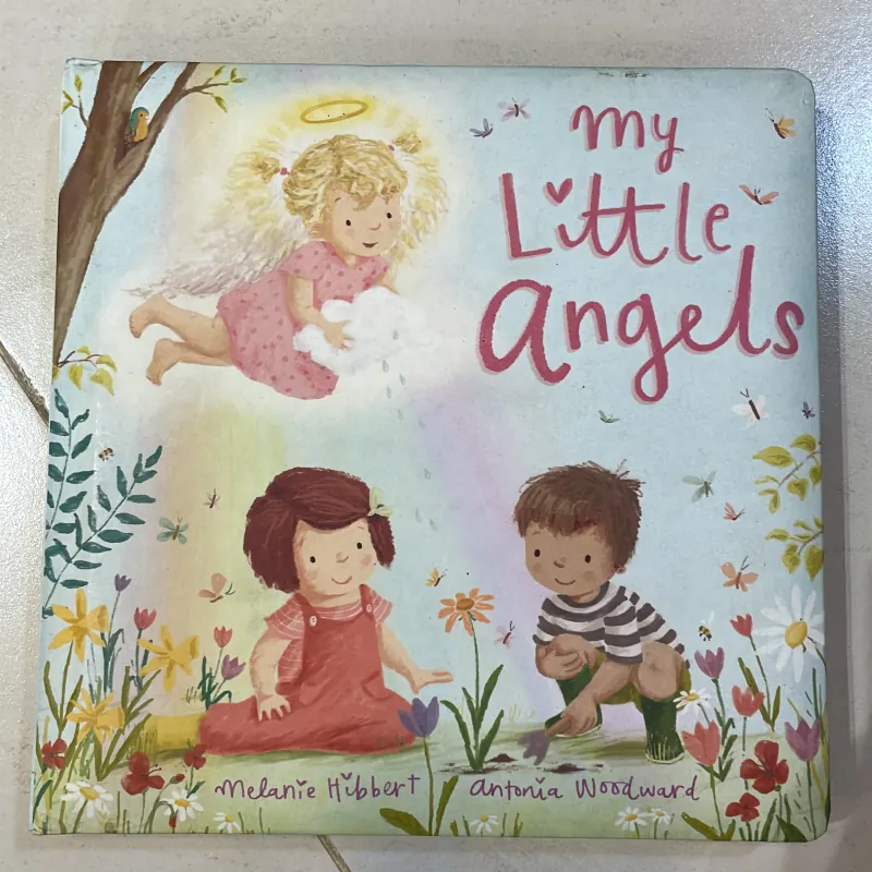 NGOẠI VĂN tiếng anh trẻ em : My Little Angels - sách bìa cứng dày - Rainstorm  1027542