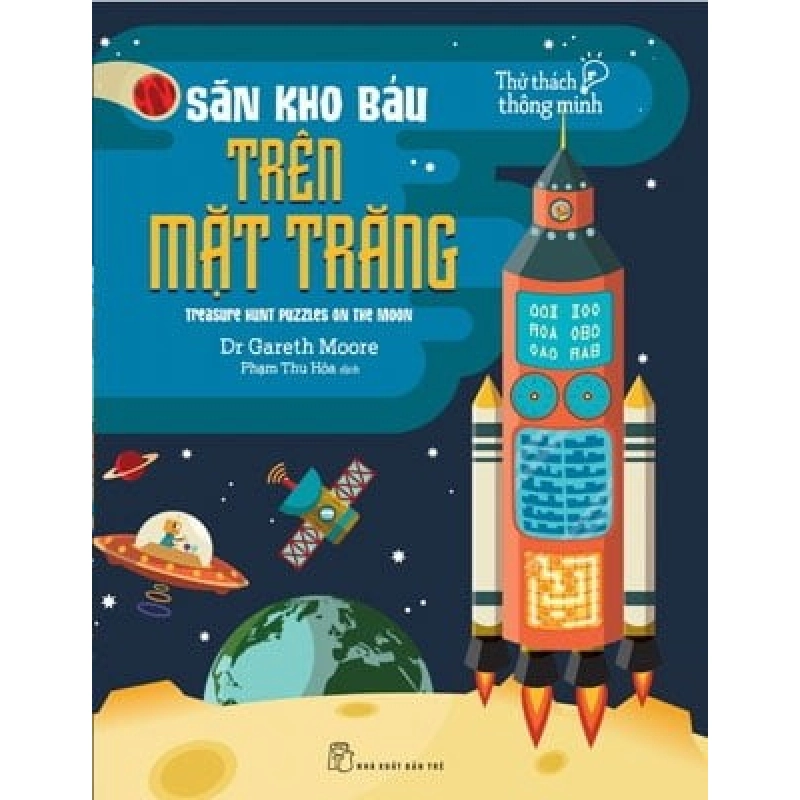 Thử thách thông minh: Săn kho báu trên mặt trăng - Dr Gareth Moore 2018 New 100% HCM.PO 47152