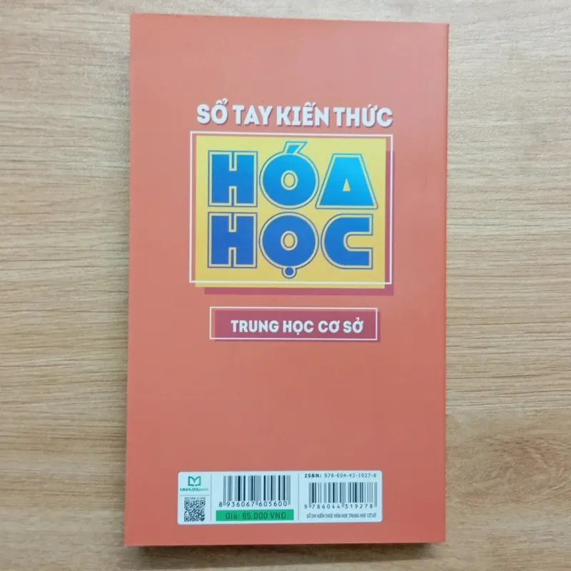 Sách Sổ tay kiến thức Hóa Học 931259