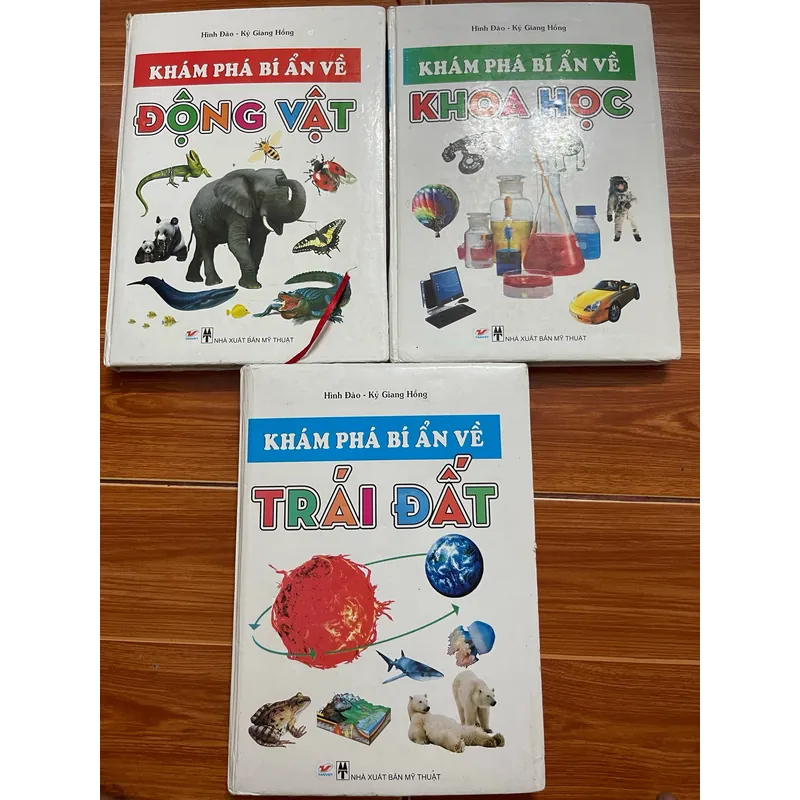 Bộ 3 cuốn Khám phá bí ẩn về Động vật, Khoa học, Trái đất 1059074