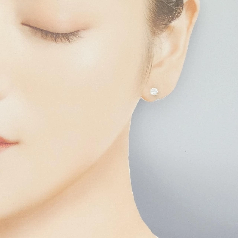 K18YG/ST Bông tai kim cương 0.316CT 0.340CT E-F I1 VG-GOOD - Hàng hiệu Chính hãng 879763