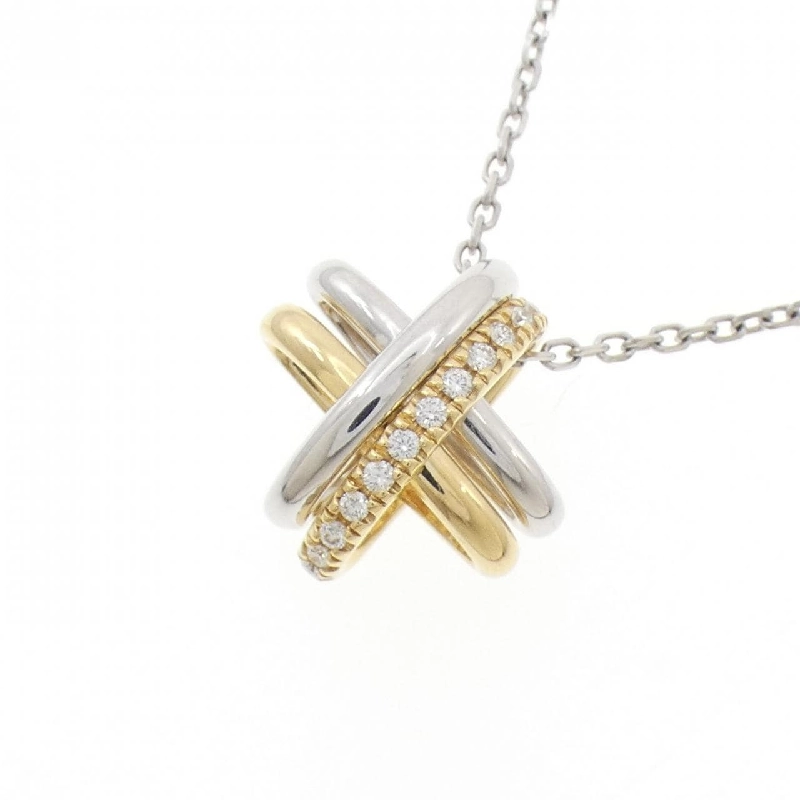 Dây chuyền kim cương Mikimoto 0.11CT - Hàng hiệu Chính hãng 839980