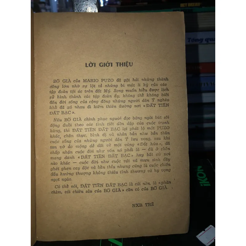 Đất tiền đất bạc - Mario Puzo 790440