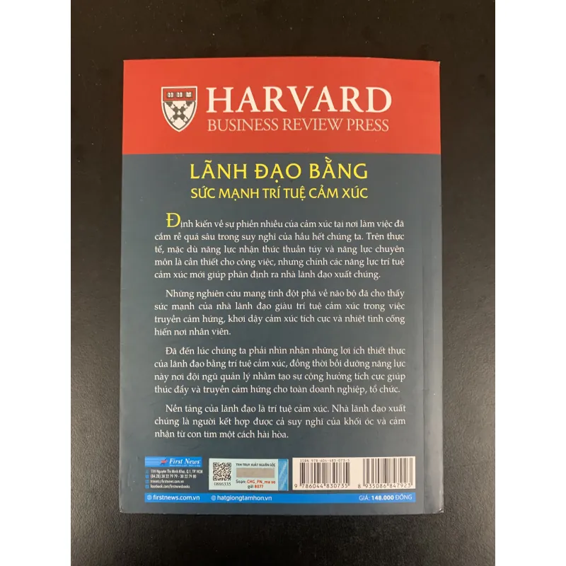(Sách cũ) Lãnh đạo bằng sức mạnh Trí tuệ Cảm xúc - Daniel Goleman - Richard - Annie 929409