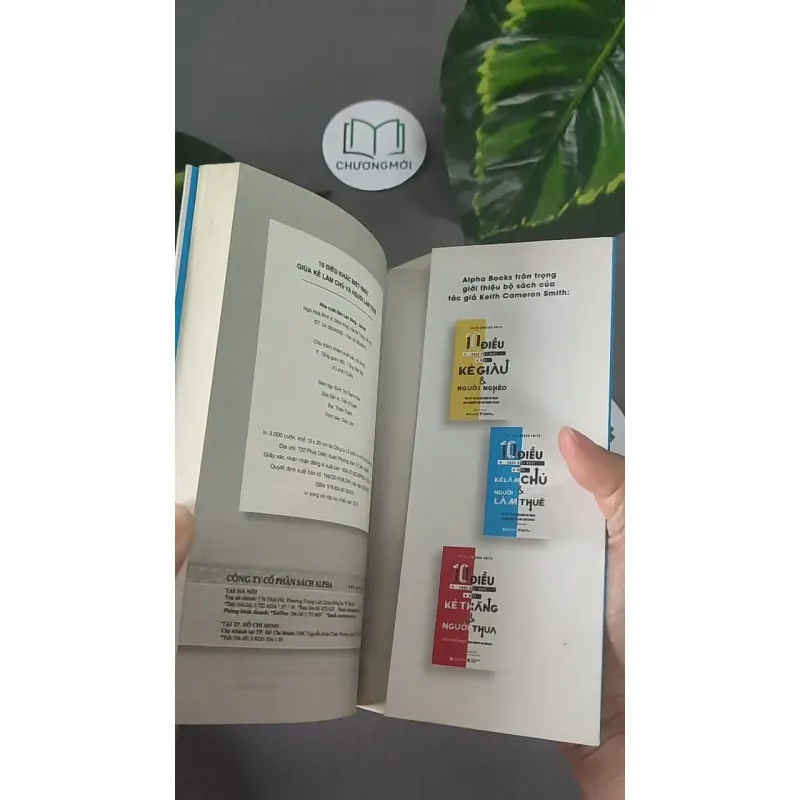 10 Điều Khác Biệt Nhất Giữa Kẻ Làm Chủ & Người Làm Thuê - Keith Cameron Smith 604604