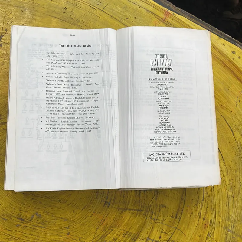 TỪ ĐIỂN ANH - VIỆT ENGLISH- VIETNAMESE DICTIONARY  701204