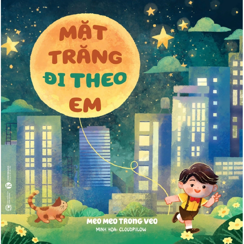 Mặt Trăng Đi Theo Em - Meo meo trong veo (Mới 100%) Truyện thiếu nhi, Thái Hà Books - SÁCH ĐẠI HỌC 489000