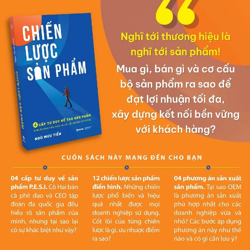 Chiến Lược Sản Phẩm - Ngô Mưu Tiến - GIVER BOOKS - MARKETING KINH DOANH 595430