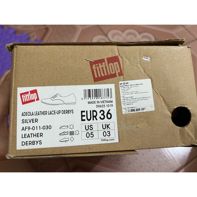 Sneaker fitflop nữ sz36 139571