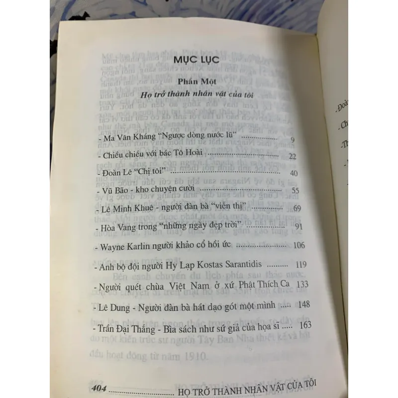 Họ Trở Thành Nhân Vật Của Tôi - Hồ Anh Thái 927989