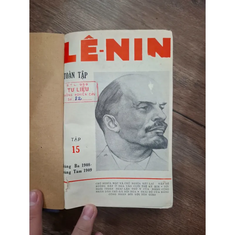 Lê-nin Toàn tập - Tập 15 (Tháng Ba 1908 - Tháng Tám 1909) 714994