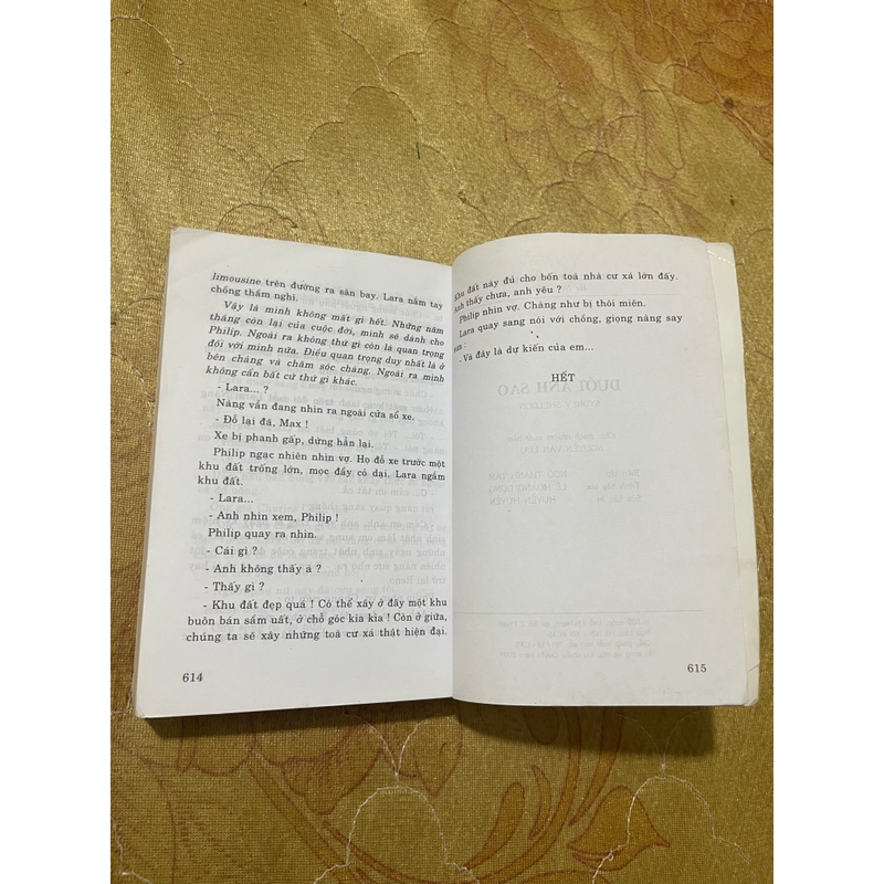 Dưới ánh sao ( Sao chiếu mệnh)- Sidney Sheldon  470460