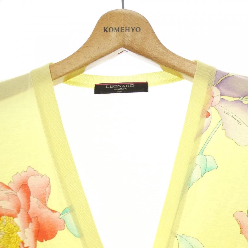 【Mã giảm giá】【Cổ điển】Thời trang Leonar LEONARD FASHION Áo khoác dài 639666