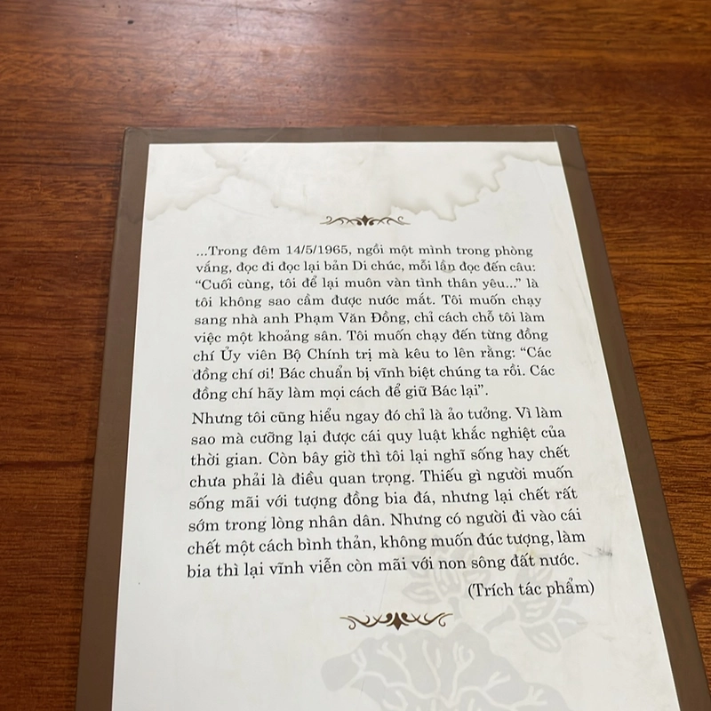 II Di Sản Hồ Chí Minh: Bác Hồ Viết Di Chúc (Hồi ký của Vũ Kỳ) - 2019 501558