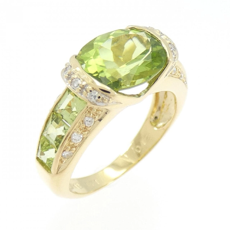 Nhẫn Peridot K18YG 3.71CT - Hàng hiệu Chính hãng 846711
