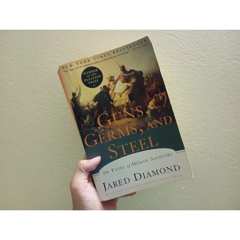 Guns, Germs, and Steel, sách ngoại văn tiếng Anh, english book, tiểu thuyết  602003