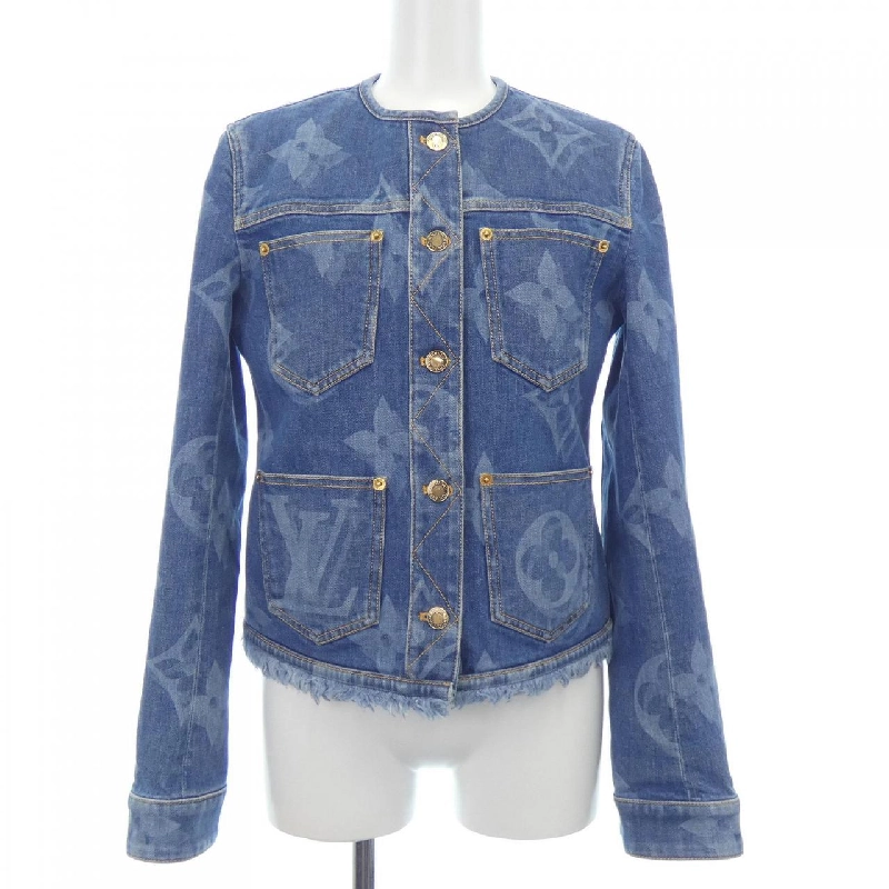 【Mã giảm giá】Áo khoác denim LOUIS VUITTON 643151