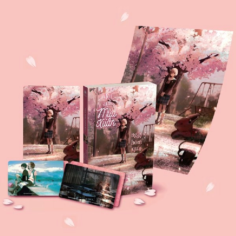 Đợi Anh Trong Mùa Xuân Ngày Hôm Qua - Bản Đặc Biệt - Mei Hachimoku, Kukka (Mới 100%) Light novel, Thái Hà Books - SÁCH ĐẠI HỌC 482337
